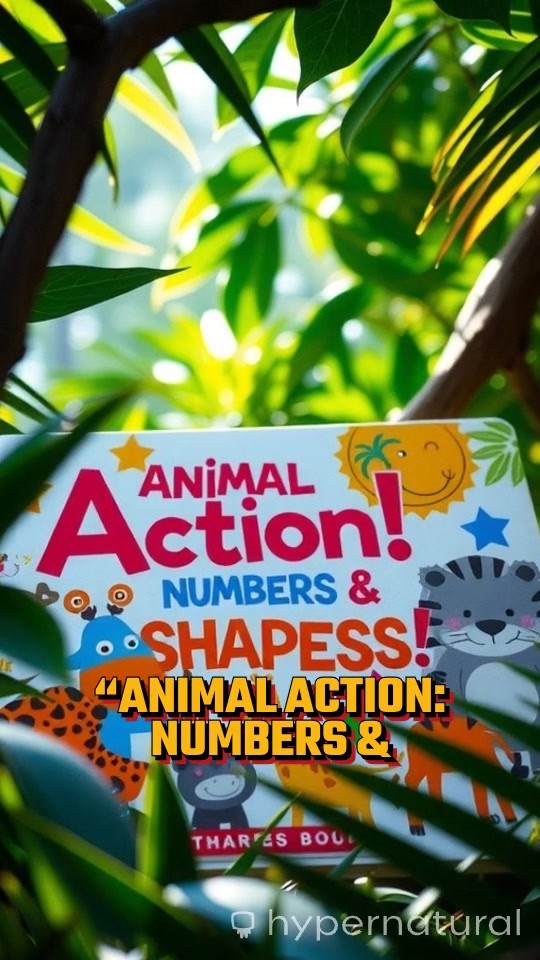 Animal Action: Numbers & Shapes!