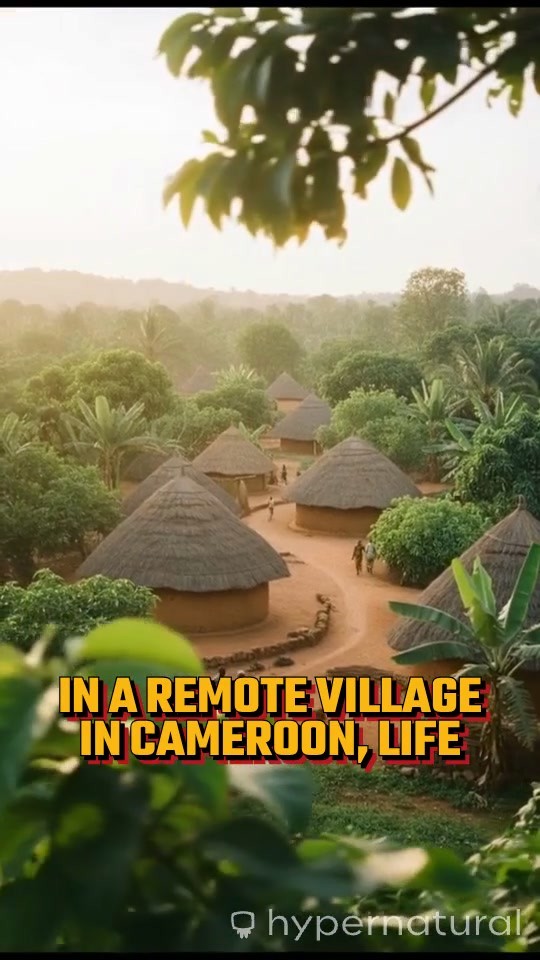 Village Girls Performing Oroko Dance in Cameroon