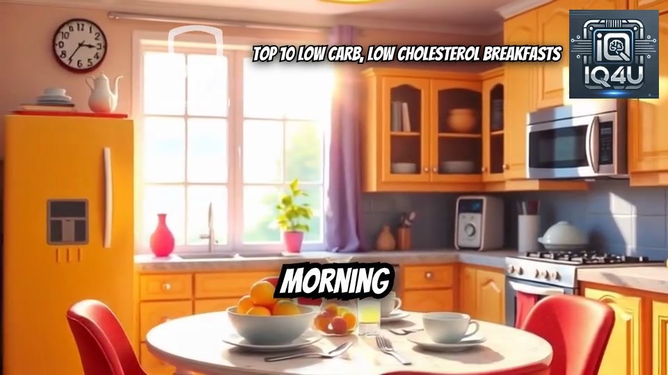 Top 10 Low Carb, Low Cholesterol Breakfasts