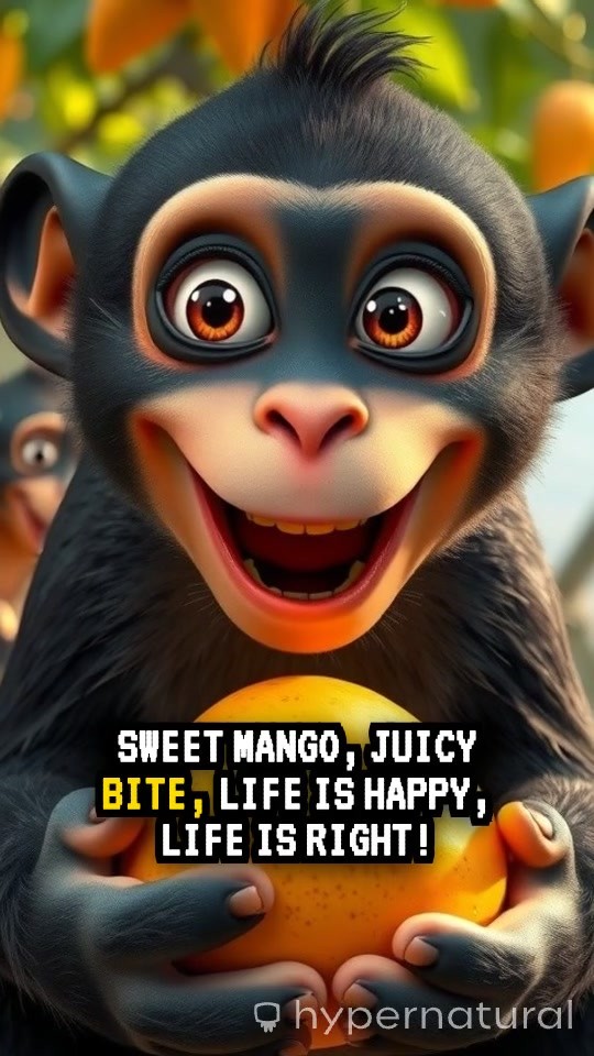 Chiku and Kallu: A Sweet Mango Friendship