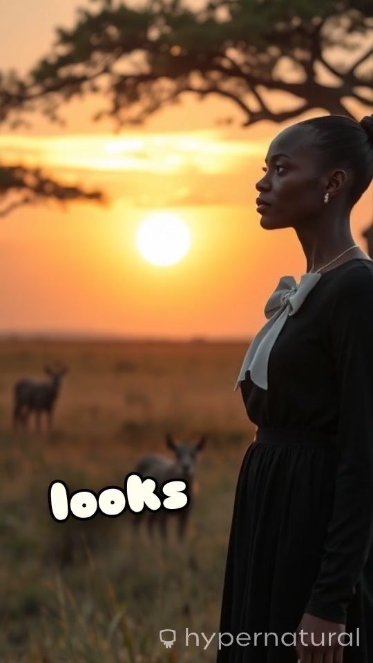 Guardians of the Savanna: A Lion's Watchful Vigil