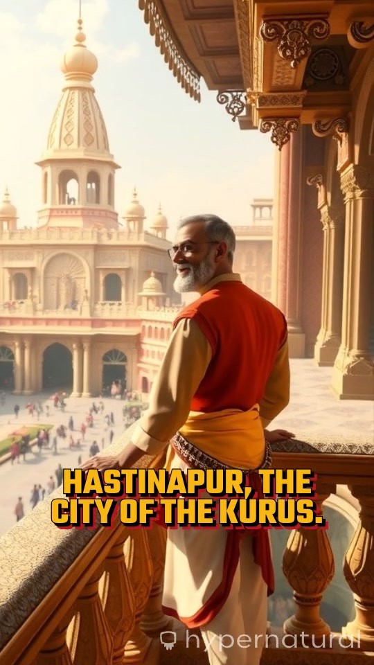 Krishna Seeks Peace in Hastinapur Court