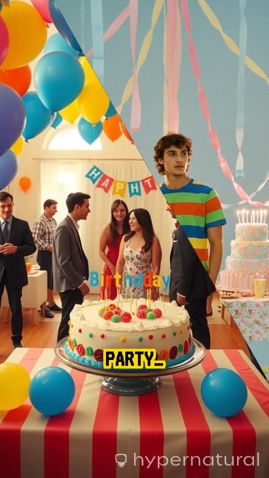 The Wild Cast of a Birthday Party!