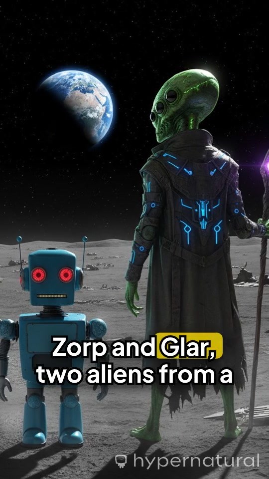 Unexpected Visitors: A Galactic Coffee Exchange