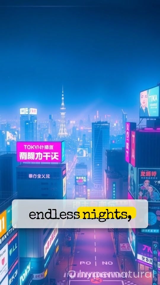 Neon Dreams: Cyberpunk Girl with Glowing Tattoos and Robotic Enhancements