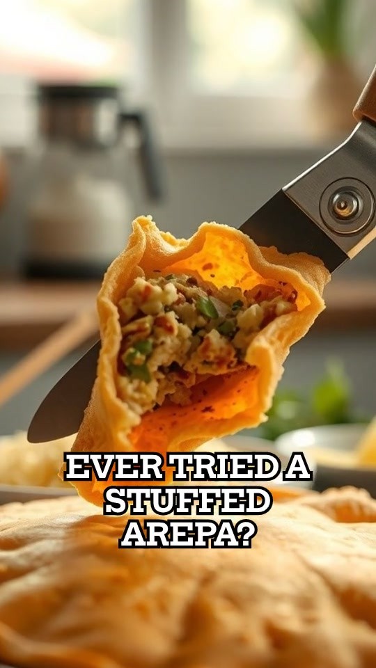 Taste the Joy of Stuffed Arepas!