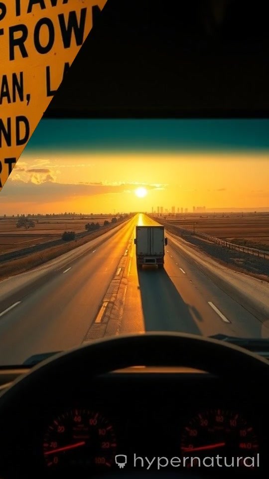 The Midnight Haunting on the Highway