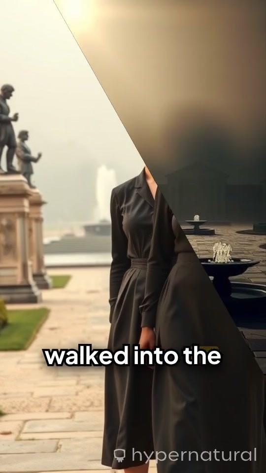 Echoes of Time: A Desolate Garden's Tale