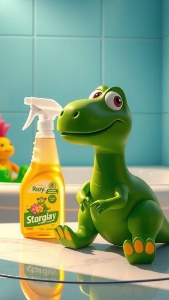 Dino's Fun Toothbrush Dance Party!