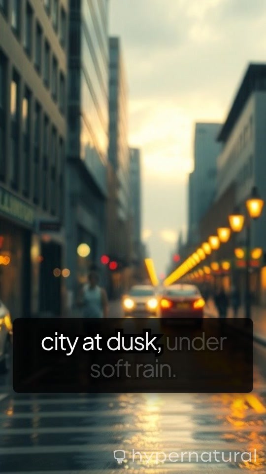 A Rainy Evening Romance