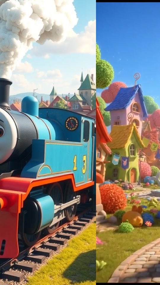 Tommy the Train Learns the Joy of Sharing!