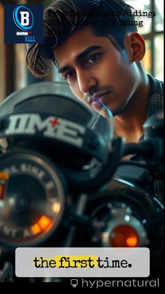 From Dreaming to Riding: The Journey of a Young Biker
