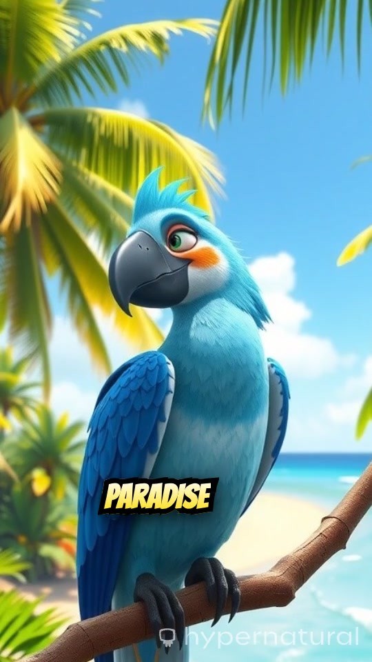 Fly with Our Colorful Parrot!