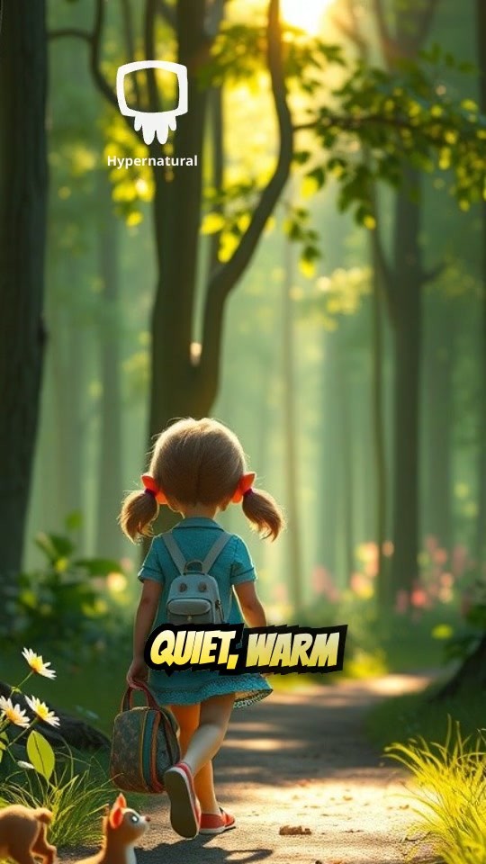 A Serene Encounter in Spring