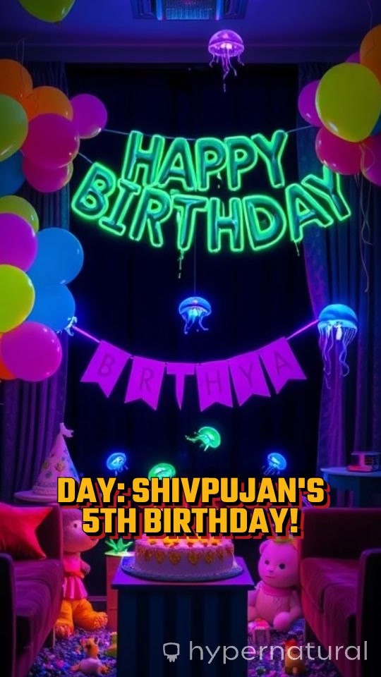 Shivpujan's 5th Birthday Celebration!