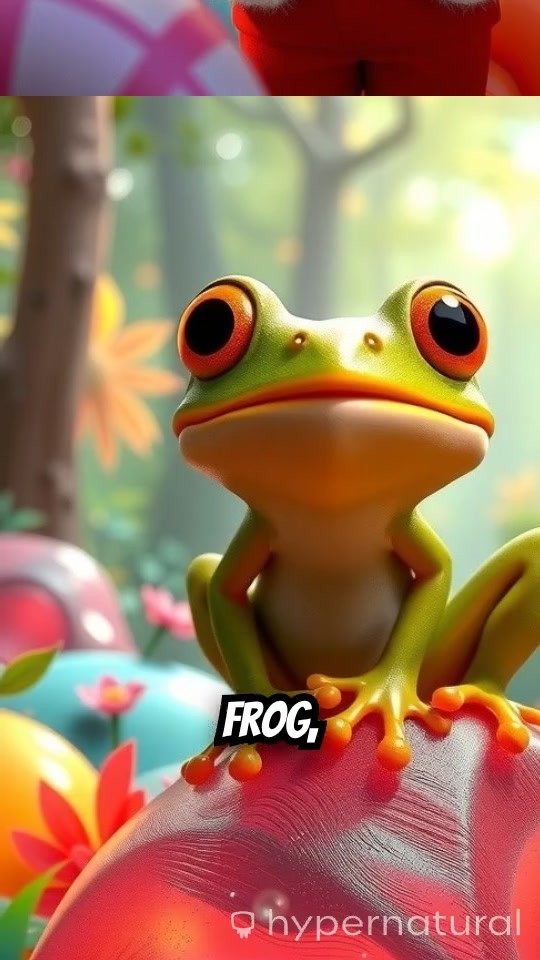 Tippy-Toe the Rainbow Frog