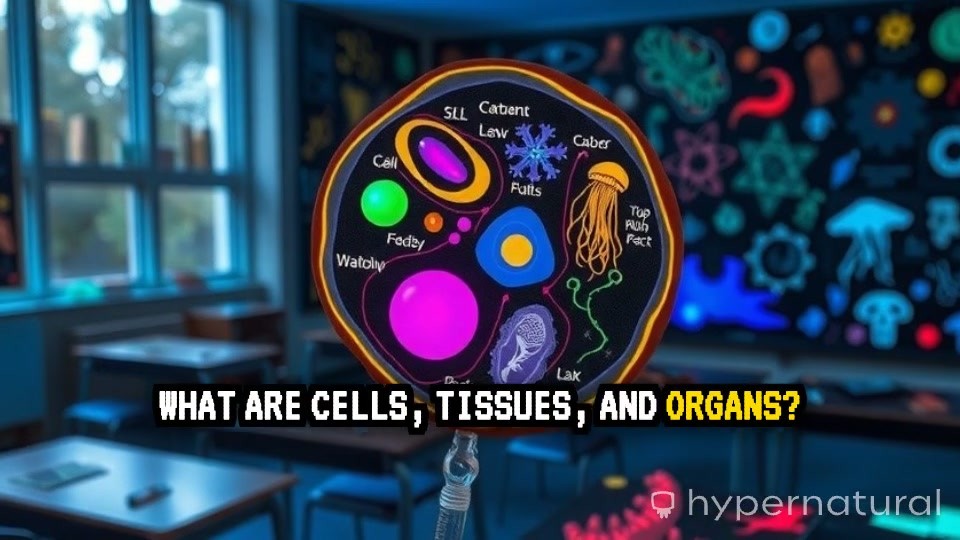 Journey Inside the Human Body: Cells, Tissues, and Organs!