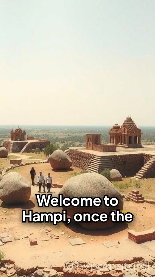 AI Generated Historical Video on Hampi and the Vijayanagara Empire