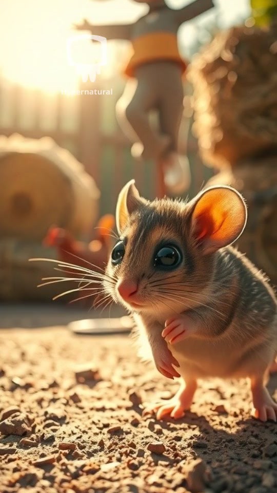 The Greedy Mouse and the Corn Basket