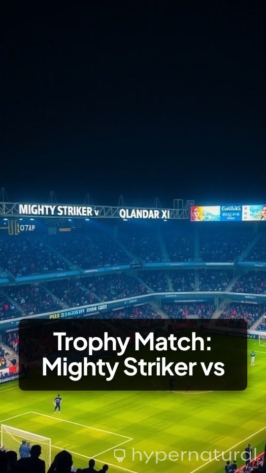 Trophy Match: Mighty Striker vs Qlandar XI