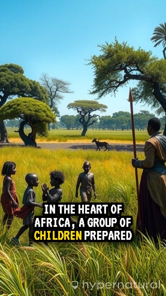 Children Sing for Dancing Elephant