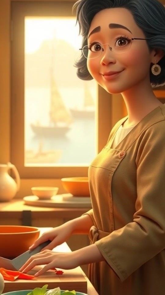 Ada's Calm Before the Exam