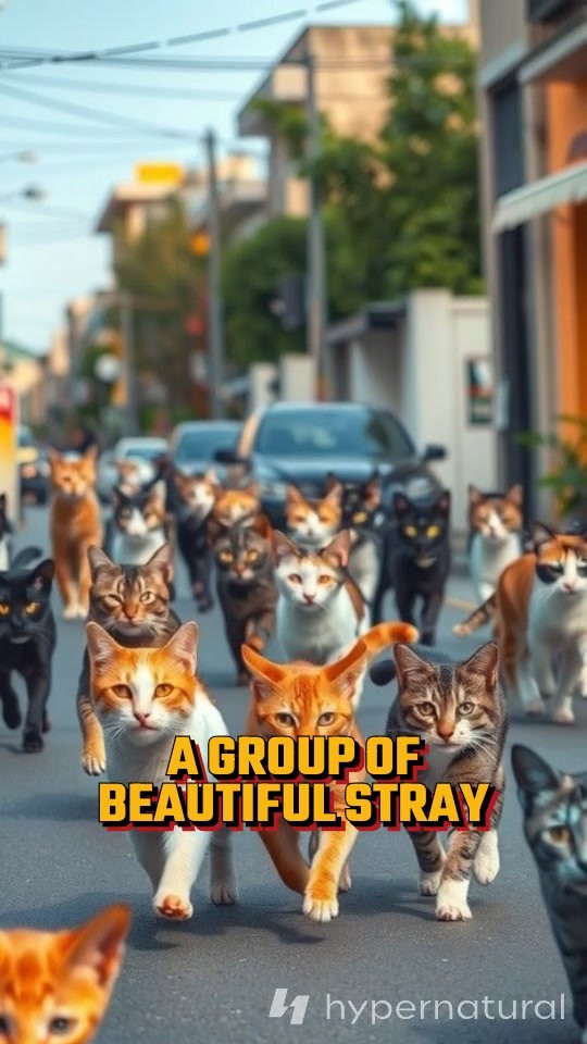 Ken Saves Stray Cats from Naughty Boys