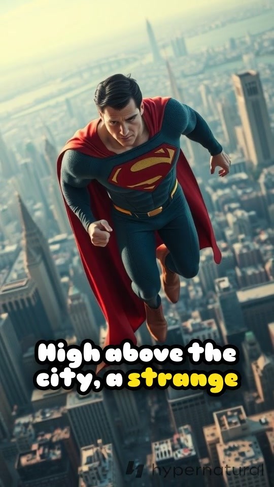 Flying Cat on Superman's Back with Iron Man and Tom & Jerry