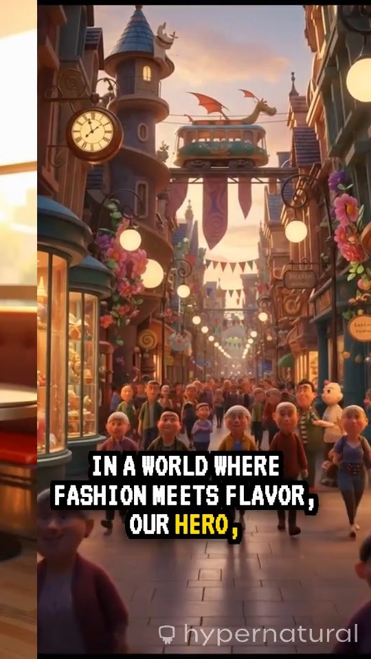 Kung Fu Panda Chilling with Pizza in Black Tracksuit and White Sneakers