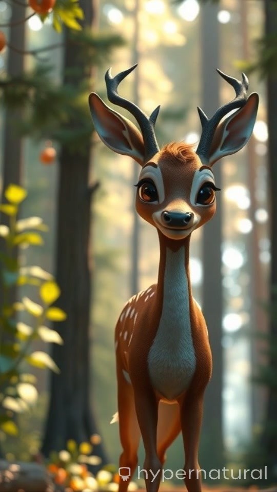 Deer and Friends Save Monkey from the Circus