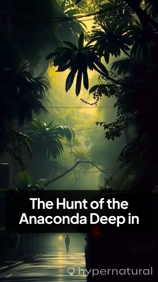 The Hunt of the Great Anaconda