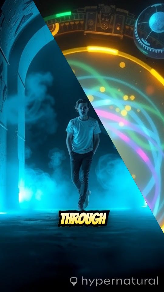 Beyond the Portal: A Journey into the Neon Future