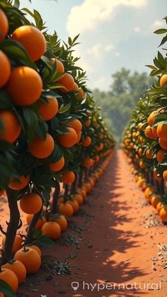 Beneath the Rain and Oranges: Amara's Struggle for Survival