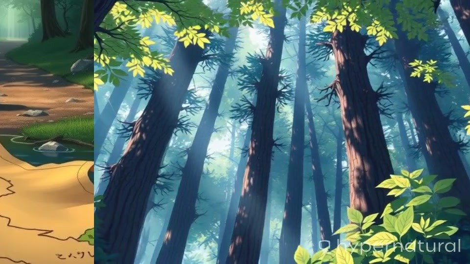 The Treasure Map Adventure in Whispering Woods