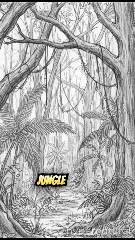 A Day in the Jungle: Nature's Symphony