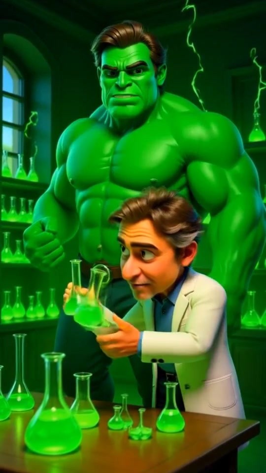 Genetic Hybrid: A Scientist's Creation