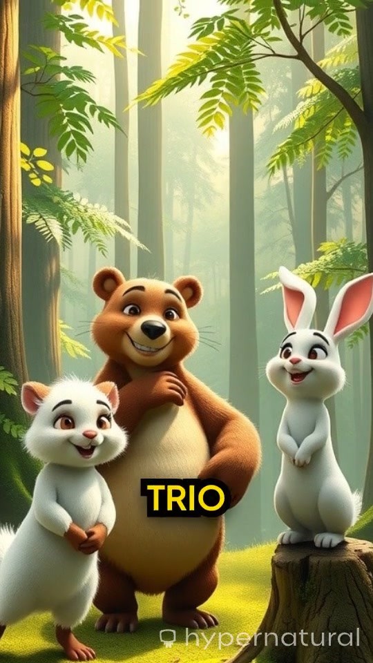 Cartoons Laughing in Fores