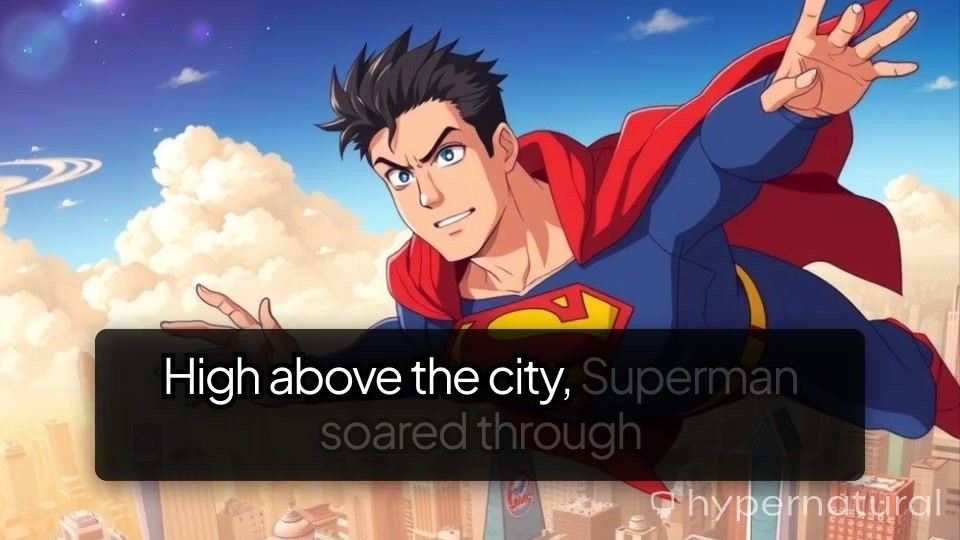 Superman Stops Train from Crashing in Tunnel