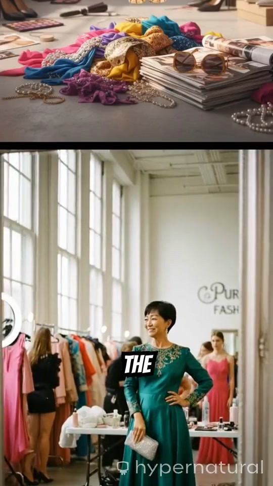 Stylish Girl Struts on the Ramp with Audience Love