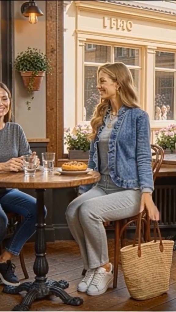 Effortless Outfit with a Feminine Twist