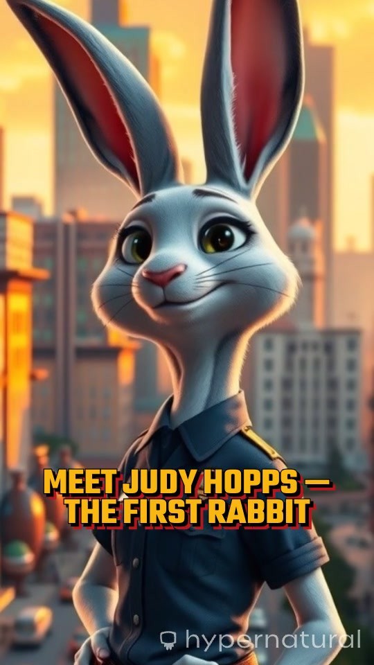 Judy Hopps: Zootopia's Brave Rabbit Officer
