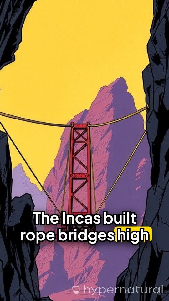 Rope Bridges of the Incas: Embracing Danger in Daily Life