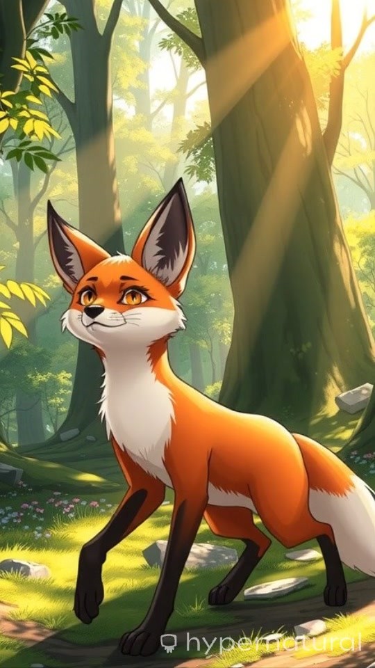 Lily the Kind Fox's Adventure
