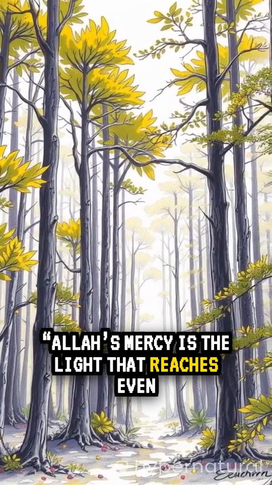 The Light of Allah's Mercy