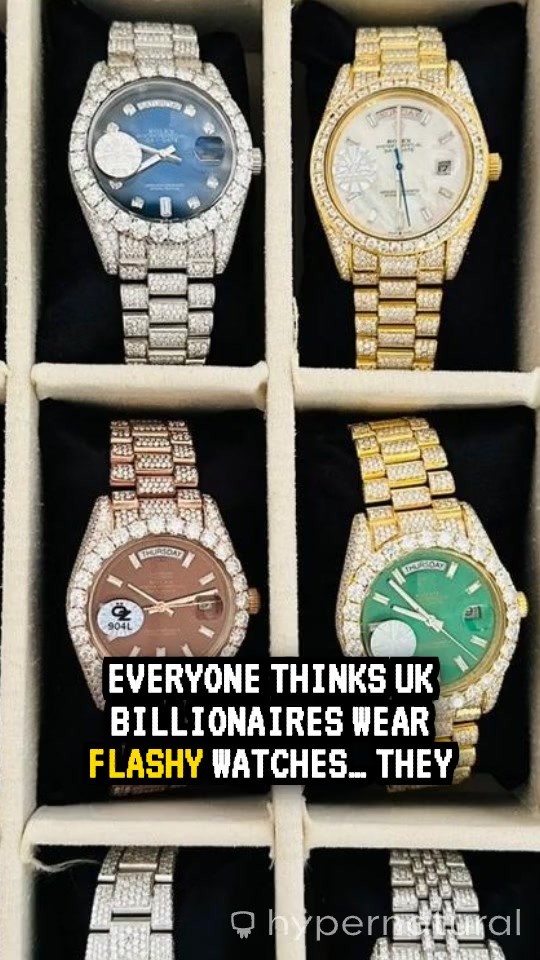 The Quiet Elegance of UK Billionaires' Watch Choices