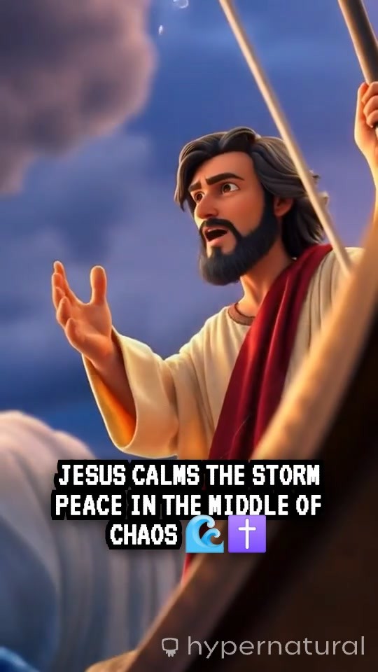 Jesus Calms the Storm: Finding Peace in Chaos 🌊✝️