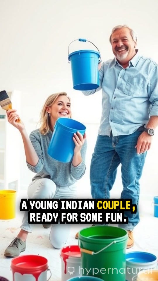 Colorful Love: Fun Splatter Painting Adventure!