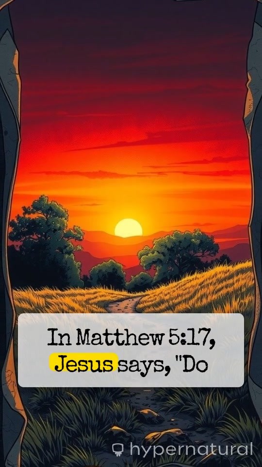 Understanding Matthew 5:17
