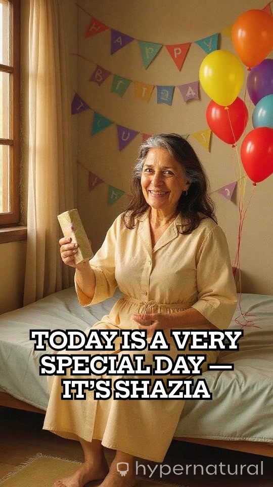 A Special Birthday Surprise for Shazia Pal!