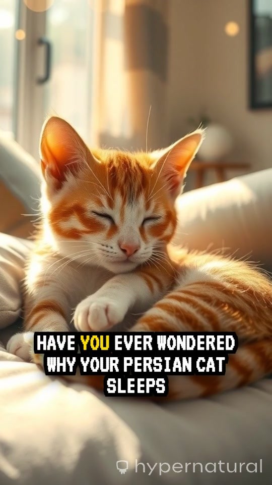 Why Persian Cats Love Their Naps: A Quick Guide!